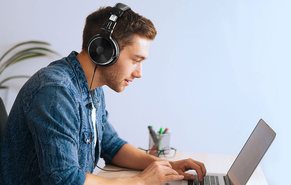 Słuchawki nauszne ONEODIO Pro 10 nauszniki dyskomfort konstrukcja skladana 