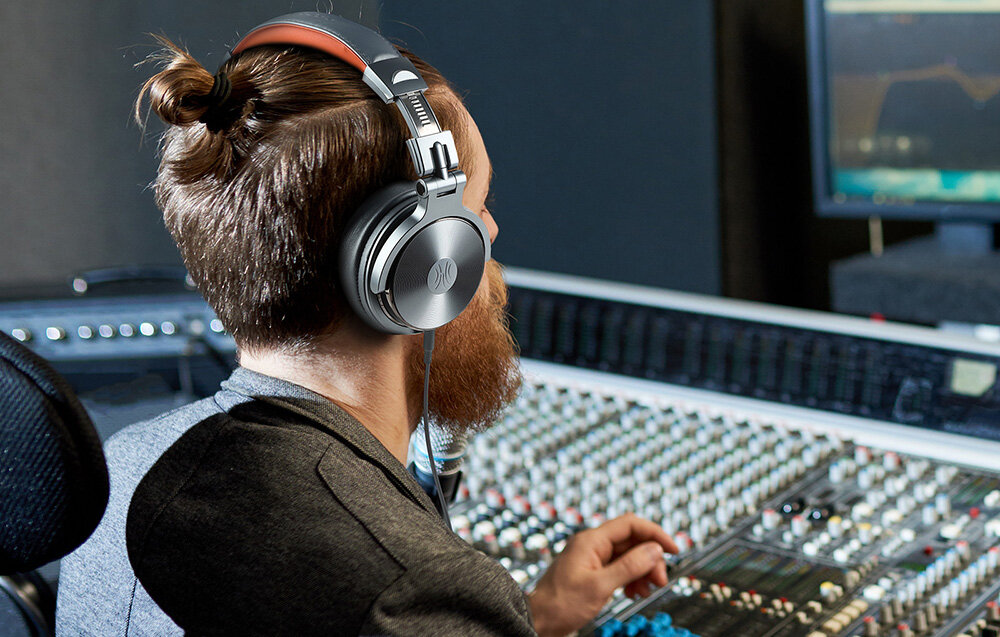 Słuchawki nauszne ONEODIO Pro 50 dzwiek muzyka jkoasc