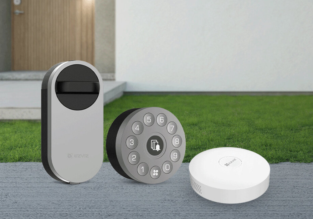 Zamek EZVIZ DL-10S-DIY-KIT doświadczenie bezpieczeńswto wygoda technologia wyposażenie