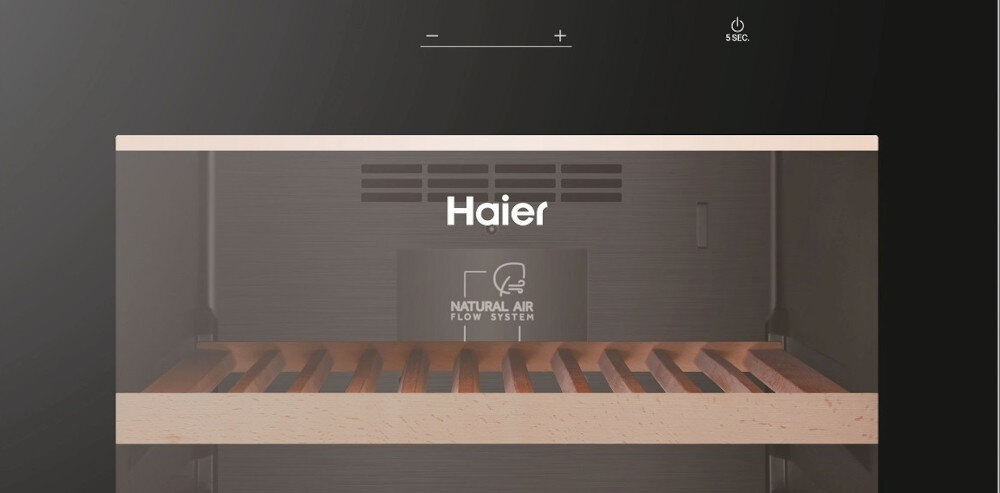 CHŁODZIARKA DO WINA HAIER HWS247GGU1 Natural Airflow czujniki winnica