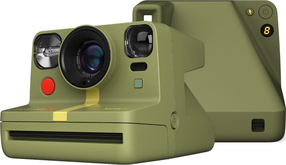 Aparat POLAROID Now+ Zielony wygląd styl materiał wykonanie