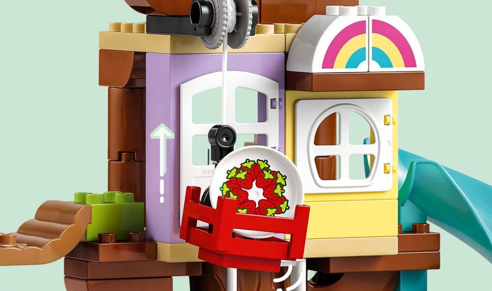 LEGO DUPLO Domek na drzewie 3 w 1 10993 klocki elementy zabawa łączenie figurki akcesoria figurka zestaw