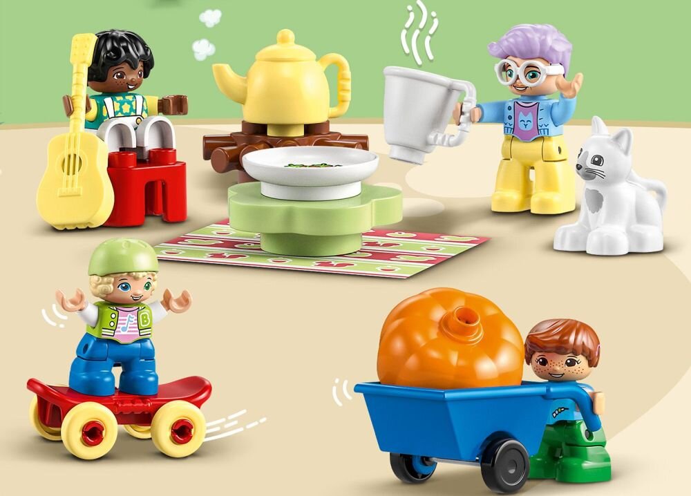 LEGO DUPLO Domek na drzewie 3 w 1 10993 klocki elementy zabawa łączenie figurki akcesoria figurka zestaw