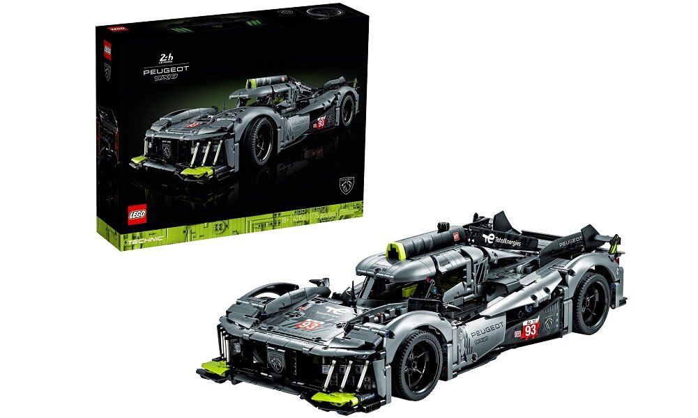 LEGO Technic Peugeot 9X8 24H Le Mans Hybrid Hypercar 42156 dziecko kreatywność zabawa nauka rozwój klocki figurki minifigurki jakość tradycja konstrukcja nauka wyobraźnia role jakość bezpieczeństwo wyobraźnia budowanie pasja hobby funkcje instrukcja aplikacja LEGO Builder