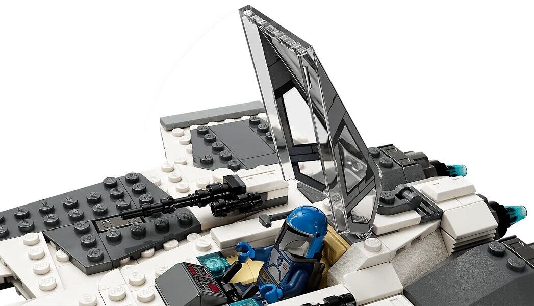 LEGO Star Wars Mandaloriański myśliwiec Fang Fighter kontra TIE Interceptor 75348 dziecko kreatywność zabawa nauka rozwój klocki figurki minifigurki jakość tradycja konstrukcja nauka wyobraźnia role jakość bezpieczeństwo wyobraźnia budowanie pasja hobby funkcje instrukcja aplikacja LEGO Builder