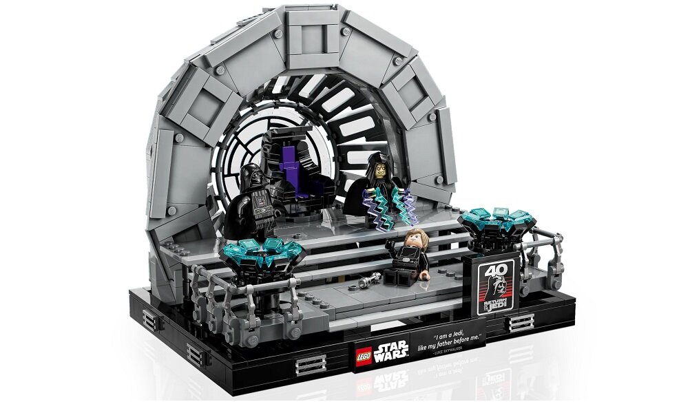 LEGO Star Wars Diorama: Sala tronowa Imperatora 75352 kreatywność zabawa nauka rozwój klocki figurki minifigurki jakość tradycja konstrukcja nauka wyobraźnia role jakość bezpieczeństwo wyobraźnia budowanie pasja hobby funkcje instrukcja