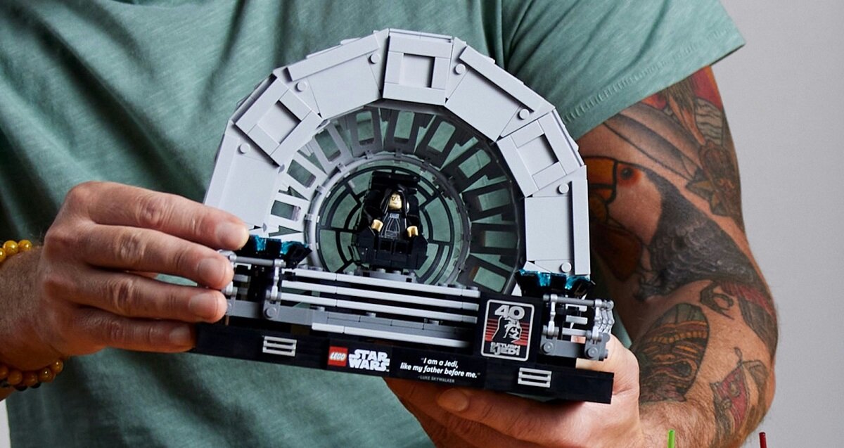 LEGO Star Wars Diorama: Sala tronowa Imperatora 75352 kreatywność zabawa nauka rozwój klocki figurki minifigurki jakość tradycja konstrukcja nauka wyobraźnia role jakość bezpieczeństwo wyobraźnia budowanie pasja hobby funkcje instrukcja