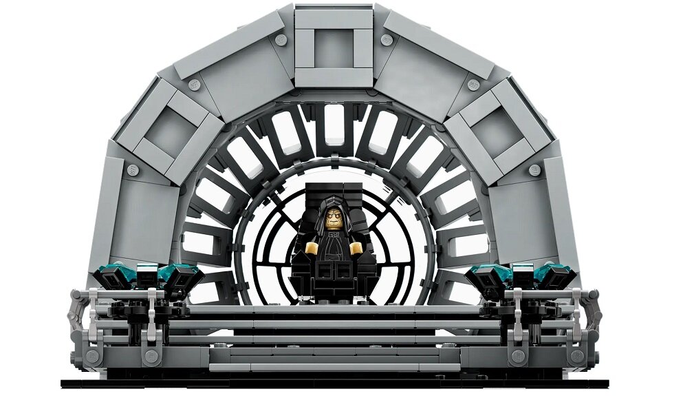 LEGO Star Wars Diorama: Sala tronowa Imperatora 75352 kreatywność zabawa nauka rozwój klocki figurki minifigurki jakość tradycja konstrukcja nauka wyobraźnia role jakość bezpieczeństwo wyobraźnia budowanie pasja hobby funkcje instrukcja