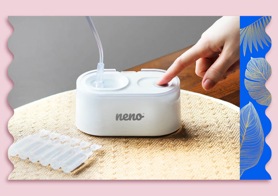 Inhalator nebulizator pneumatyczny NENO Sano 0.2 ml/min komfortowa szybka obsluga