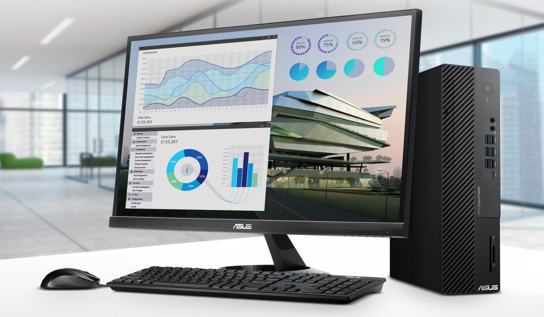 Komputer ASUS ExpertCenter D700SD - Intel Core 