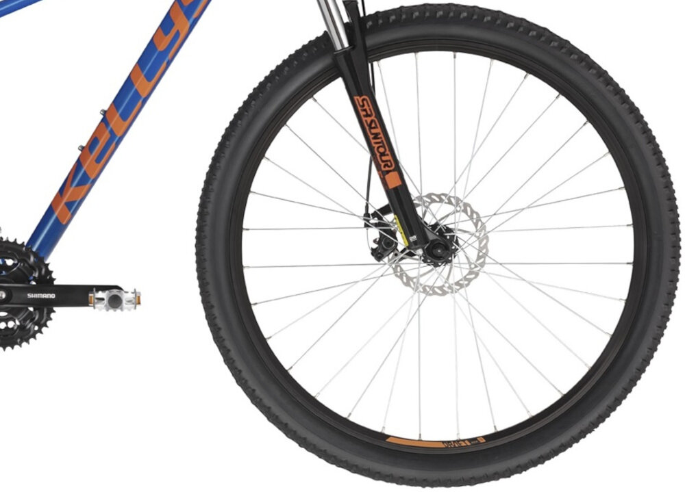 KELLYS Spider M18 29 cali męski Niebieski Rower górski MTB niskie