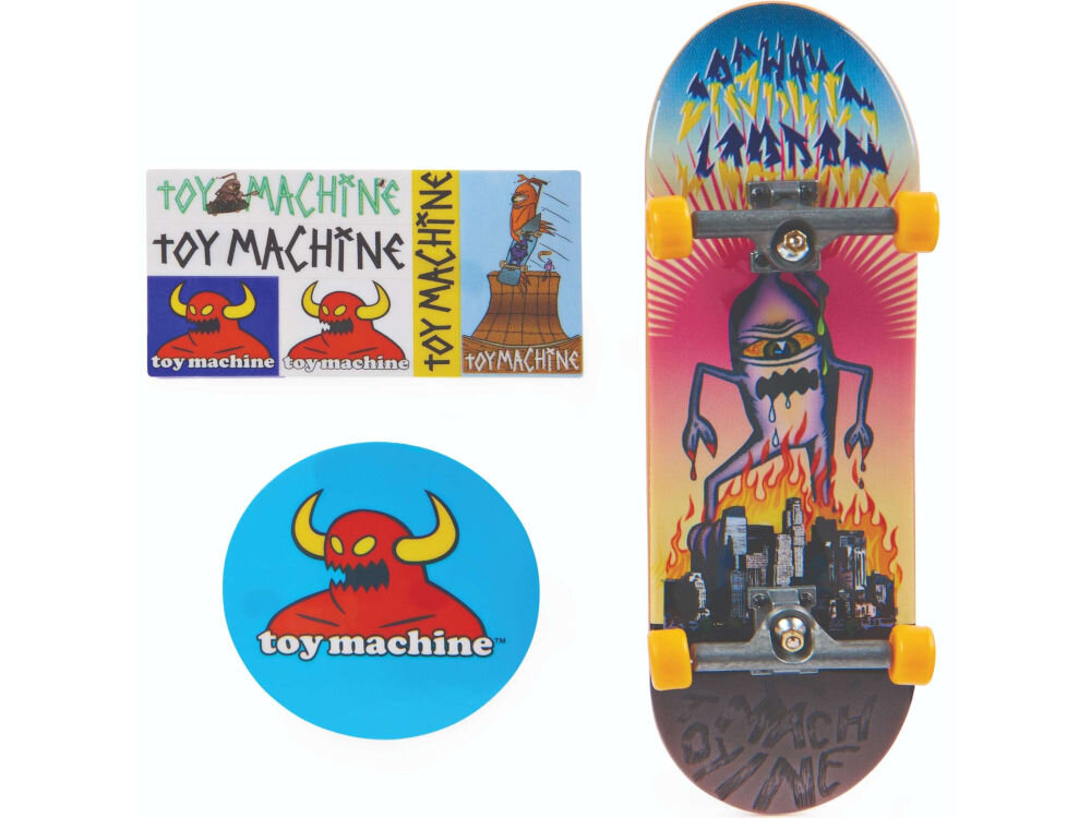 Fingerboard SPIN MASTER Tech Deck MIX 6028846 ćwiczenie nieograniczonej liczby trików na deskorolce seria Tech Deck od ponad 20 lat na rynku pozyskuje kolejne rzesze fanów mnóstwo zabawy podczas nauki i wykonywania trików