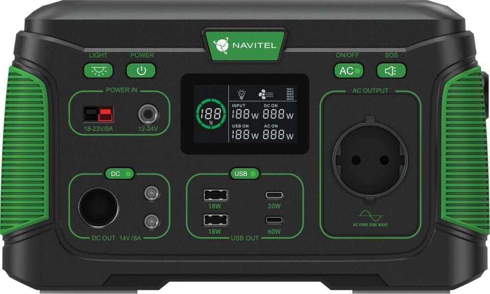 Stacja zasilania NAVITEL NS300 ekran