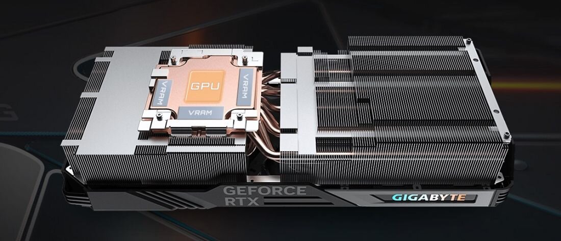 Karta graficzna GIGABYTE GeForce RTX 4070 Gaming OC 12GB DLSS 3 - Komora parowa