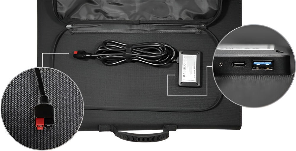 Panel solarny NAVITEL SP200 200W moc usb-a usb-c