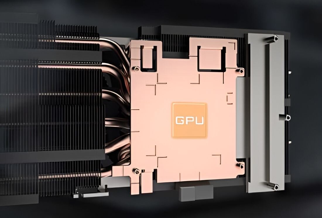 Karta graficzna GIGABYTE GeForce RTX 4070 Windforce OC 12GB - rurki cieplne