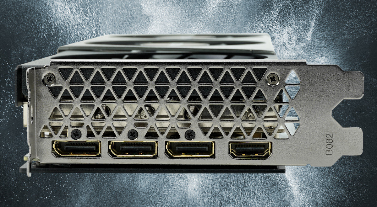 Karta graficzna INNO3D GeForce RTX 4070 X3 OC 12GB DLSS 3 złącza porty podłączenie monitor