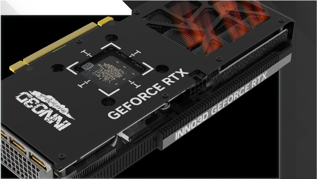 Karta graficzna INNO3D GeForce RTX 4070 Twin X2 12GB DLSS 3 - Chłodzenie