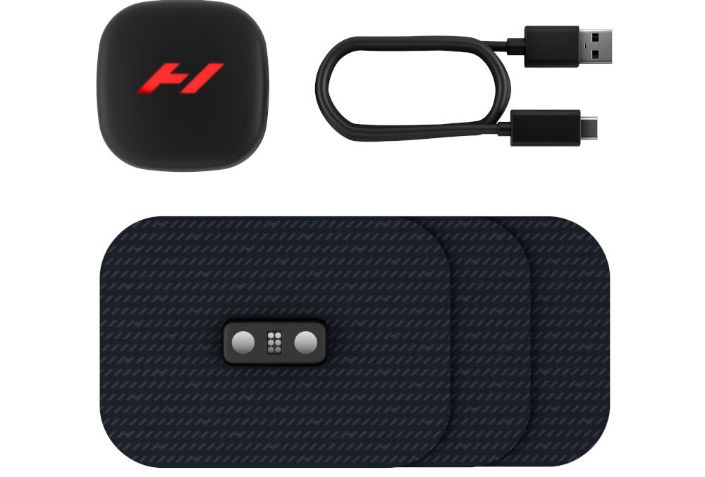 Masażer HYPERICE Venom Go przewód zasilający 3 podkładki samoprzylepne dokumentacja