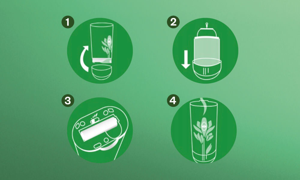 Wkład do odświeżacza powietrza AIR WICK Freshmatic Kwitnąca Wiśnia 250 ml instrukcja uzycia