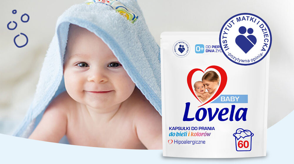 Kapsułki do prania LOVELA Baby - 60 szt.