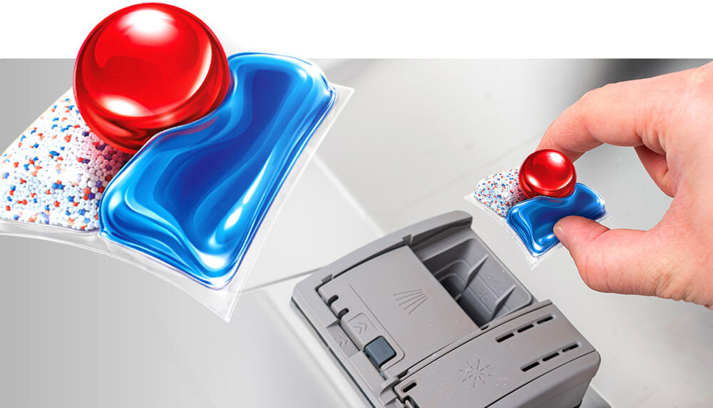 Kapsułki do zmywarek FINISH Powerball Ultimate All In 1 sposób użycia