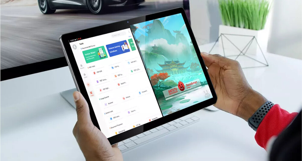Blackview Tab 12 Pro rozdzielczość rdzenie przekątna czujniki aparat głośnik czas pracy procesor transmisja danych waga wifi pamięć złącza zestaw
