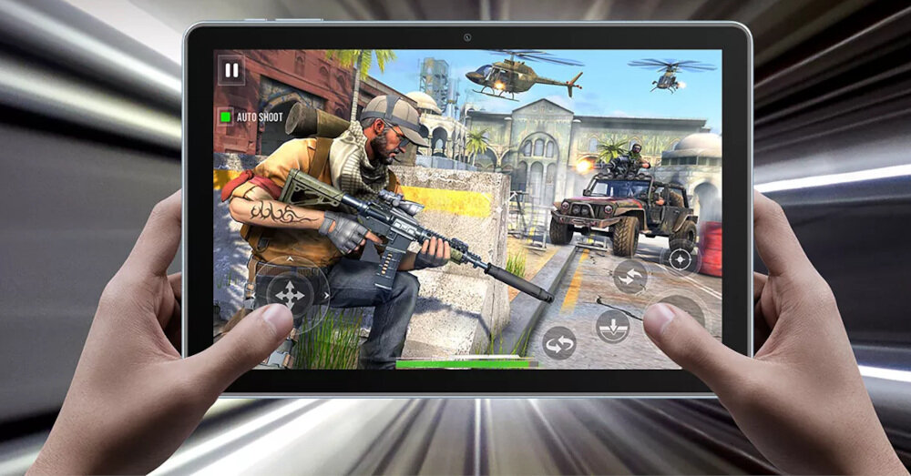 Tablet BLACKVIEW Tab rozdzielczość rdzenie przekątna czujniki aparat głośnik czas pracy procesor transmisja danych waga wifi pamięć złącza zestaw