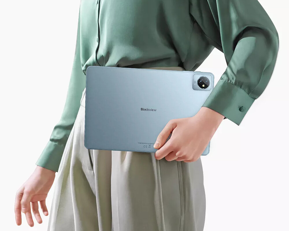 Tablet BLACKVIEW Tab rozdzielczość rdzenie przekątna czujniki aparat głośnik czas pracy procesor transmisja danych waga wifi pamięć złącza zestaw