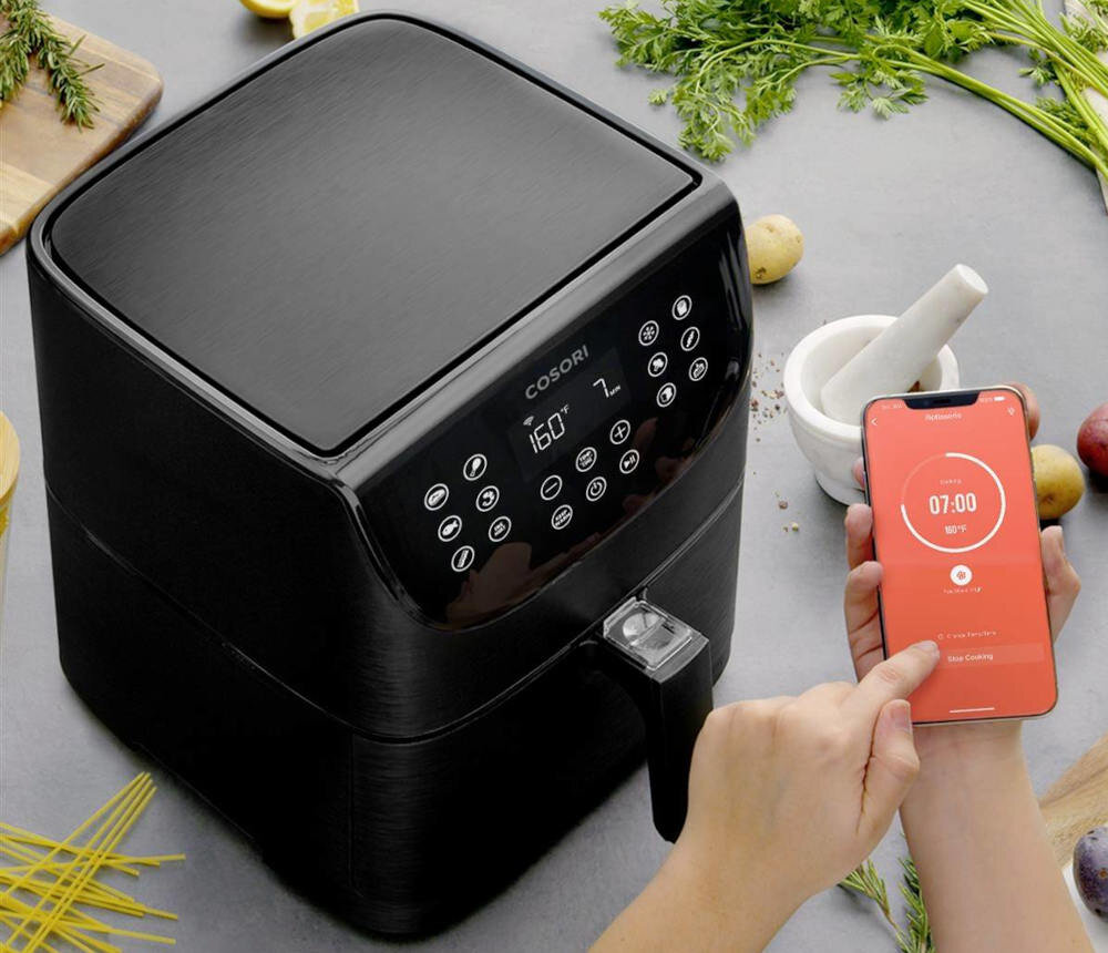 COSORI CS158-AF-RXB Premium Smart Czarny, 5.5l, Wi-Fi, 11 programów ...