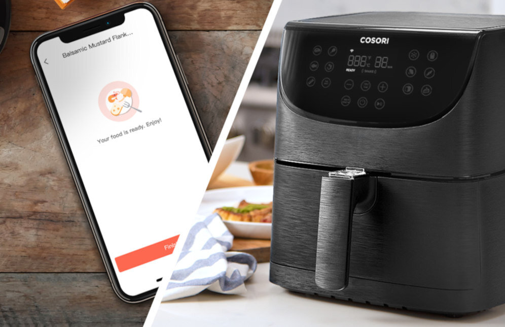 COSORI CS158-AF-RXB Premium Smart Czarny, 5.5l, Wi-Fi, 11 programów ...