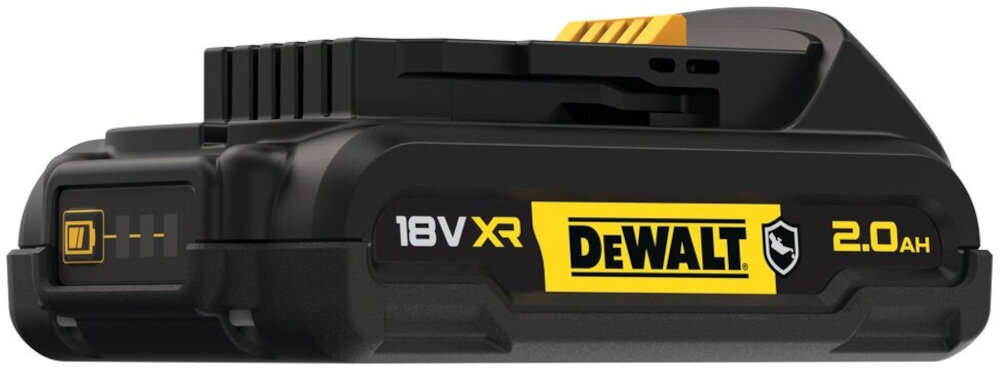 Akumulator DEWALT DCB183G-XJ 2Ah 18V pojemnosc 2,0 Ah napiecie 18 V do narzedzi ogrodowych i elektronarzedzi wszechstronny