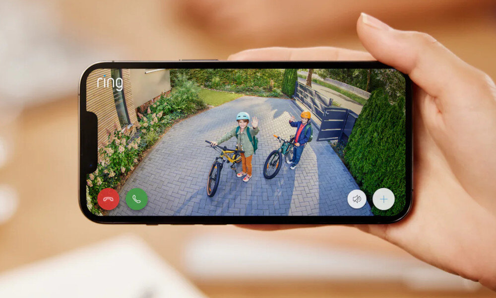 Kamera RING Stick Up Cam HD Security audio głośnik mikrofon komunikacja