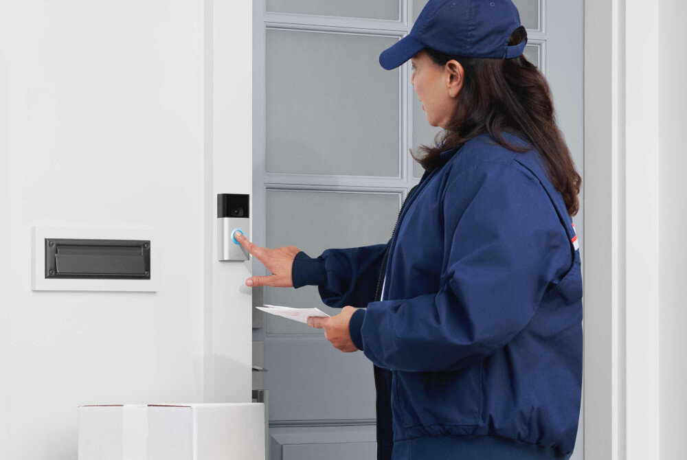 Wideodomofon RING Video Doorbell 2 8VR1SZ-VEN0 Brązowy jakość kamera rozdzielczość tryb nocny kąt widzenia