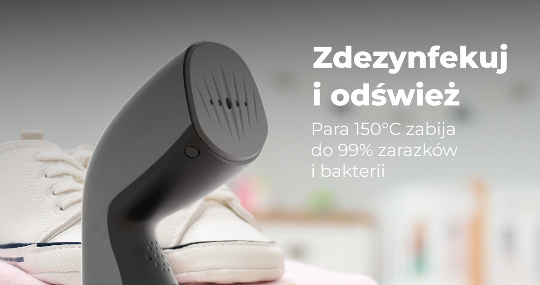 Parownica do ubran (Steamer) AENO AGS0002 Funkcja samooczyszczenia