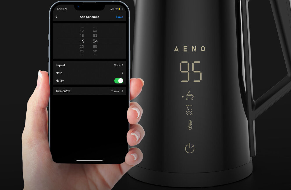 Czajnik AENO EK7S harmonogram