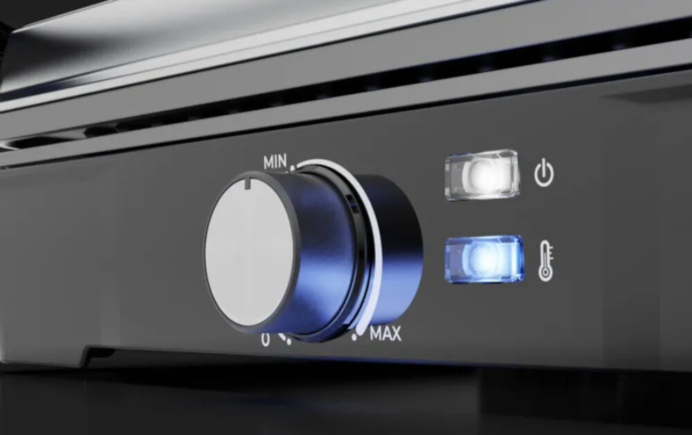 Grill elektryczny AENO AEG0002 proste sterowanie regulacja pkretlo zakres