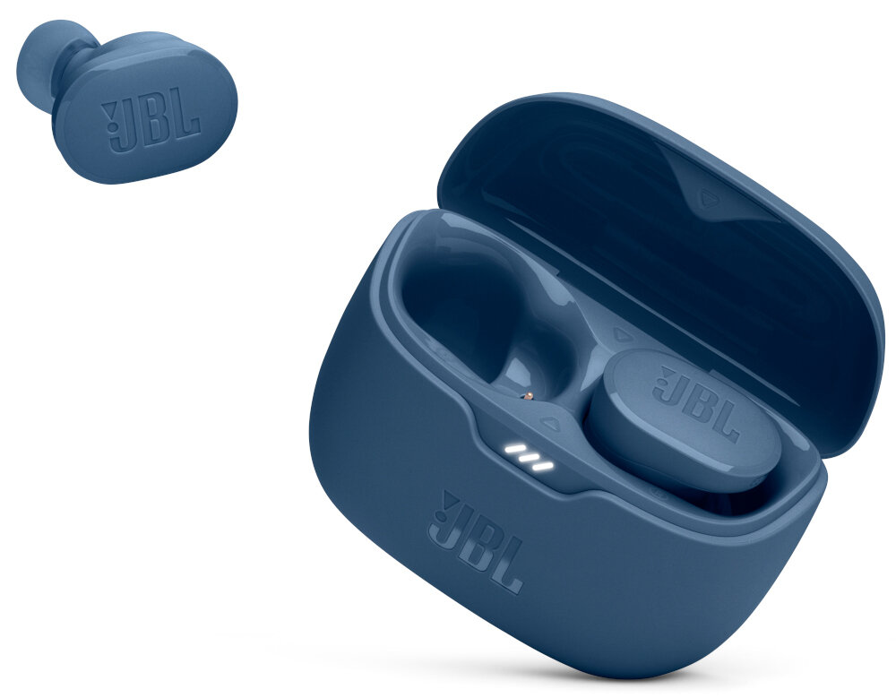 JBL TUNE BUDS przetworniki aktywna redukcja szumów design dopasowanie łączność wygoda sterowanie bateria