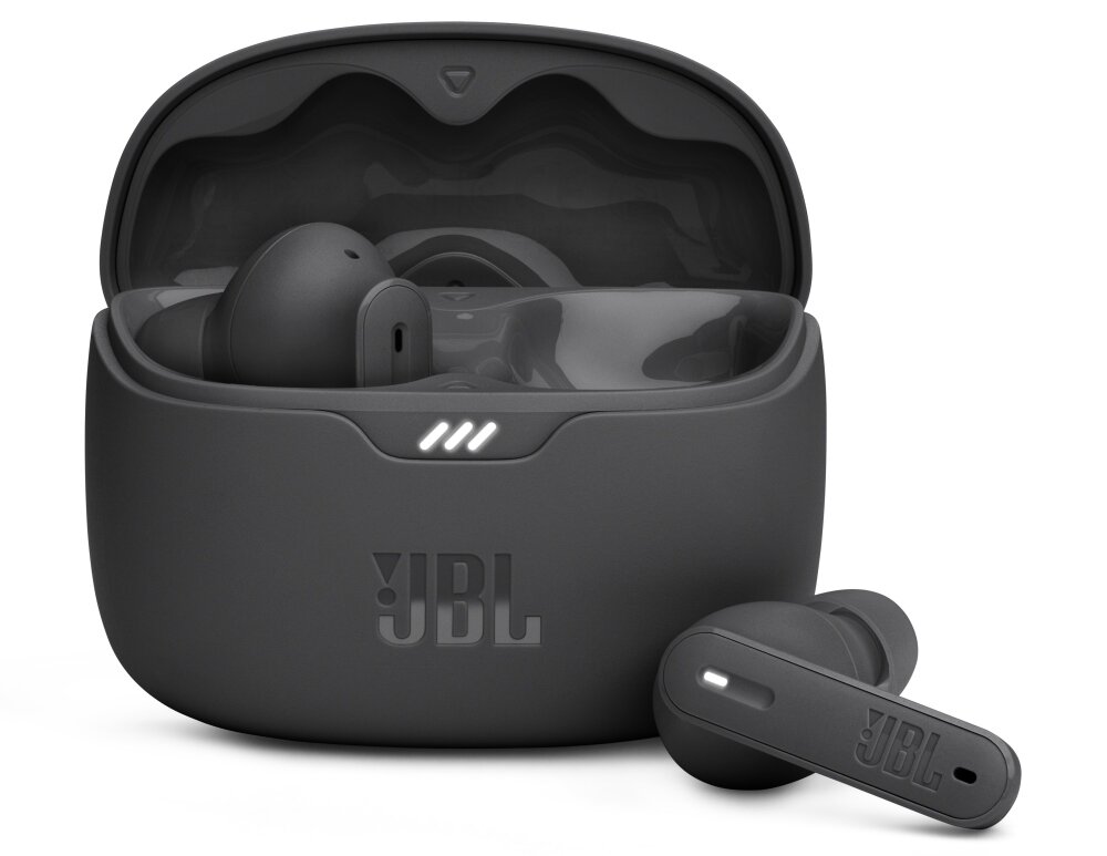 Słuchawki dokanałowe JBL Tune Beam design komfort lekkość dźwięk jakość wrażenia słuchowe ergonomia lekkość sport aktywność podróże czas pracy działanie akumulator