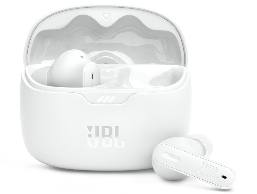 Słuchawki dokanałowe JBL Tune Beam design komfort lekkość dźwięk jakość wrażenia słuchowe ergonomia lekkość sport aktywność podróże czas pracy działanie akumulator