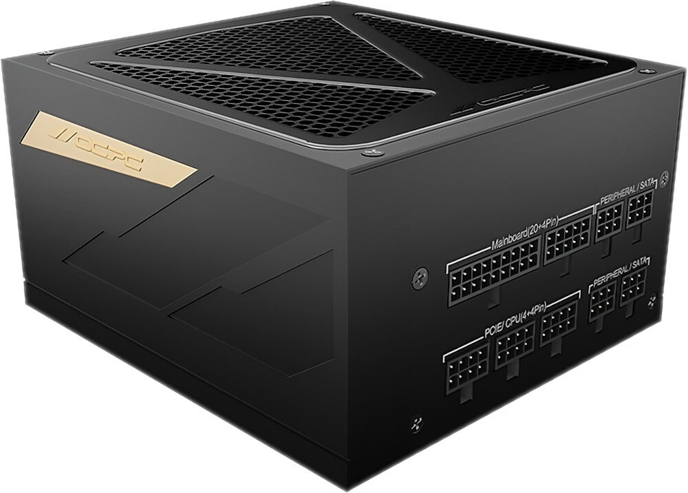 Zasilacz OCPC Gaming Energia 2 GD1000M 1000W 80 Plus Gold moc certyfikat wydajność modularność