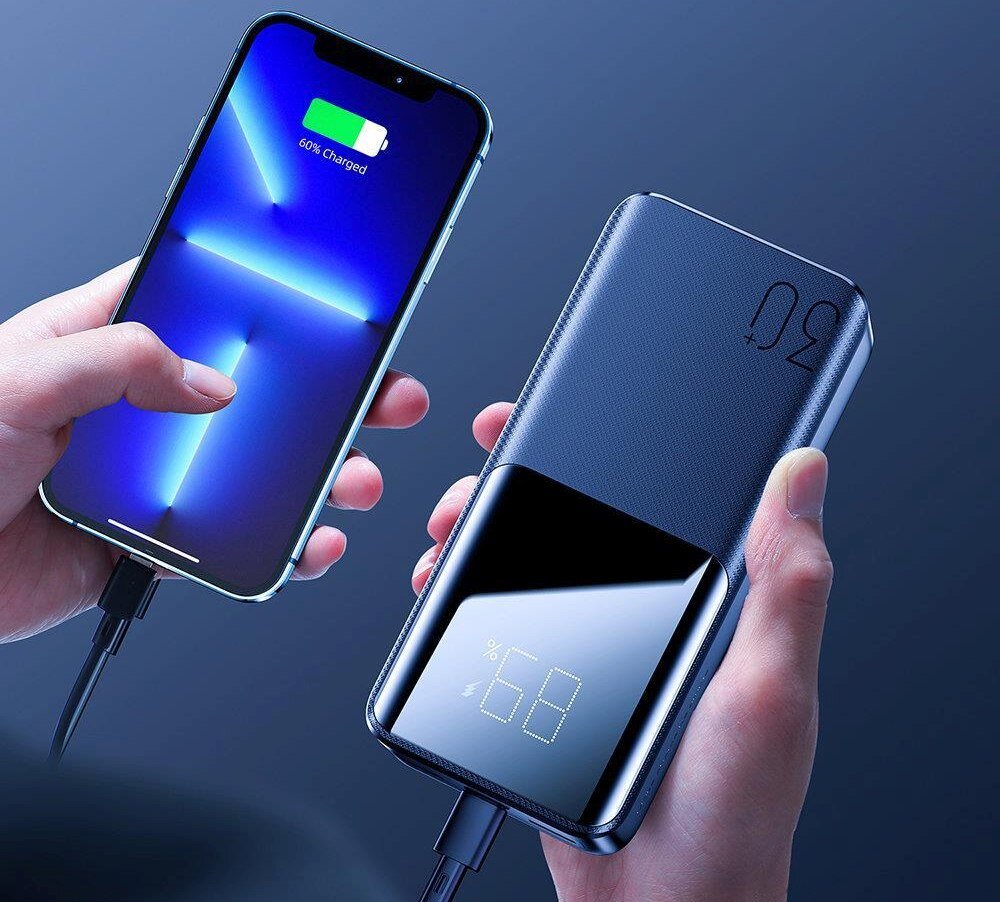 Powerbank JOYROOM JR-T015 30000mAh 15W złącza swoboda bezpieczeństwo zasilanie konstrukcja