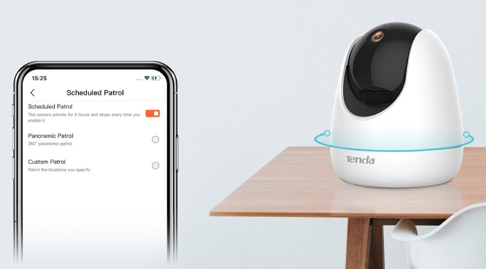 Kamera TENDA CP6 montaż aplikacja sterowanie montaż