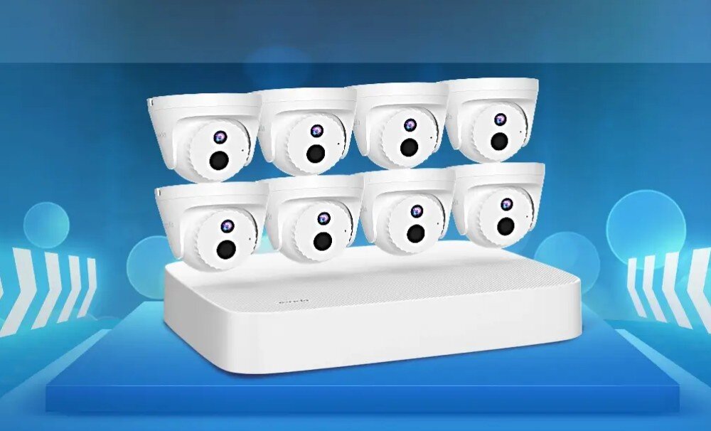 Zestaw do monitoringu TENDA K8P-4CR wygląd opis