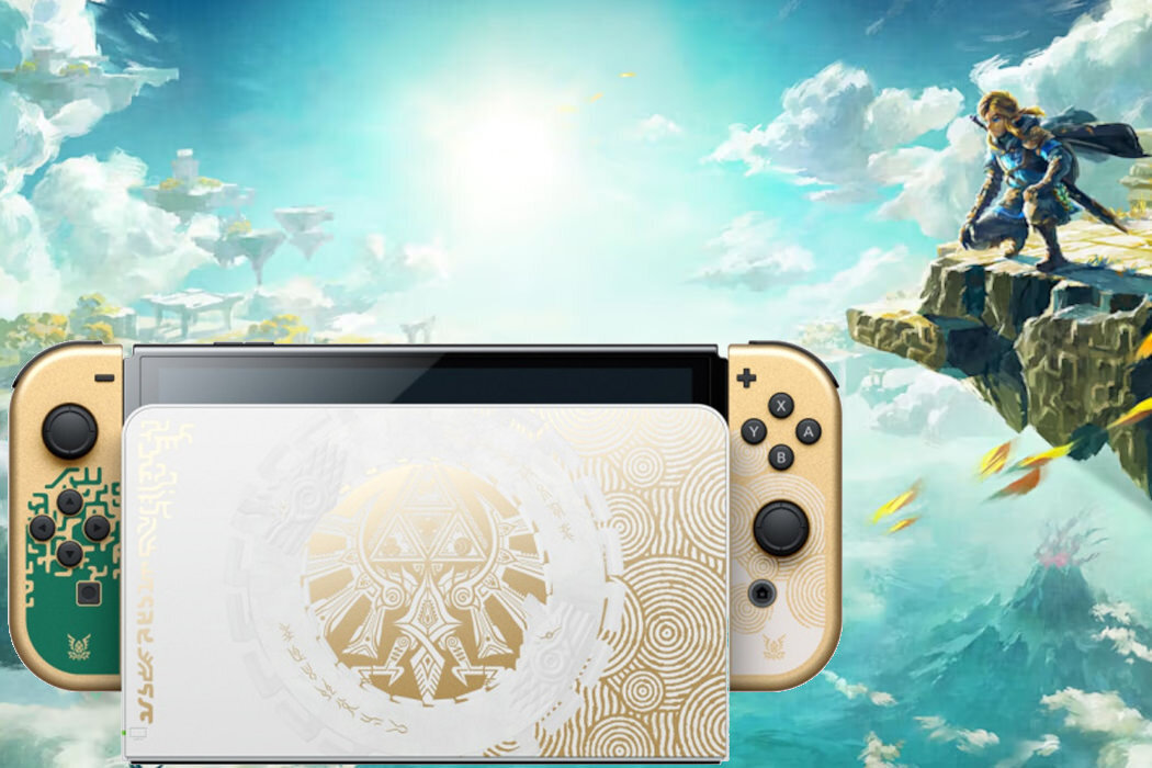 Konsola NINTENDO Switch Oled ekran pamięć gry granie sterowanie kontroler rozdzielczość pojemność mario zelda głośniki   