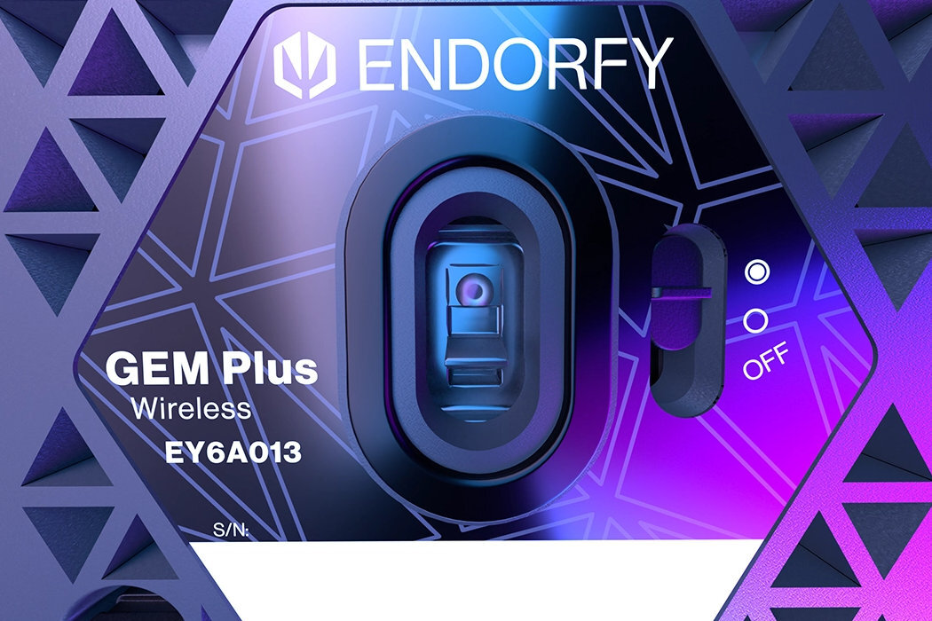 Mysz ENDORFY GEM Plus Wireless oprogramiwanie argb wyposażenie USB-C czułkość waga sensor bezprzewodowa