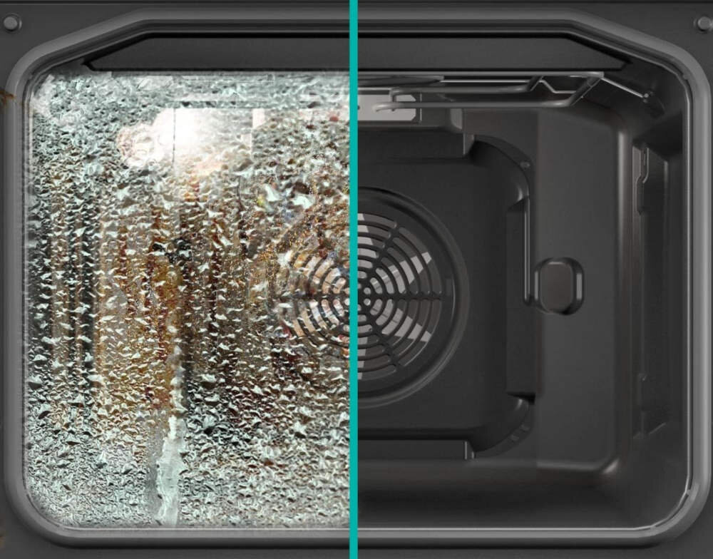 Kuchnia GORENJE GECS6C70WC Funkcja AquaClean czyszczenie