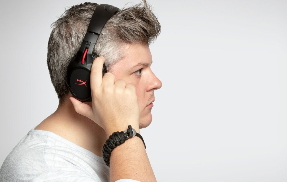 Słuchawki HYPERX Cloud dźwięk konstrukcja przewodowa bezprzewodowa mikrofon wygoda pilot jakość brzmienie