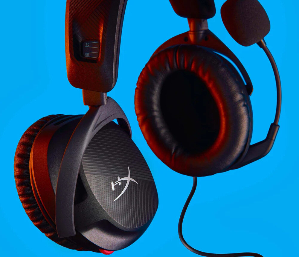 HYPERX Cloud Stinger 2 навушники гра ігри дротова вага комфортні подушки навушники підходять