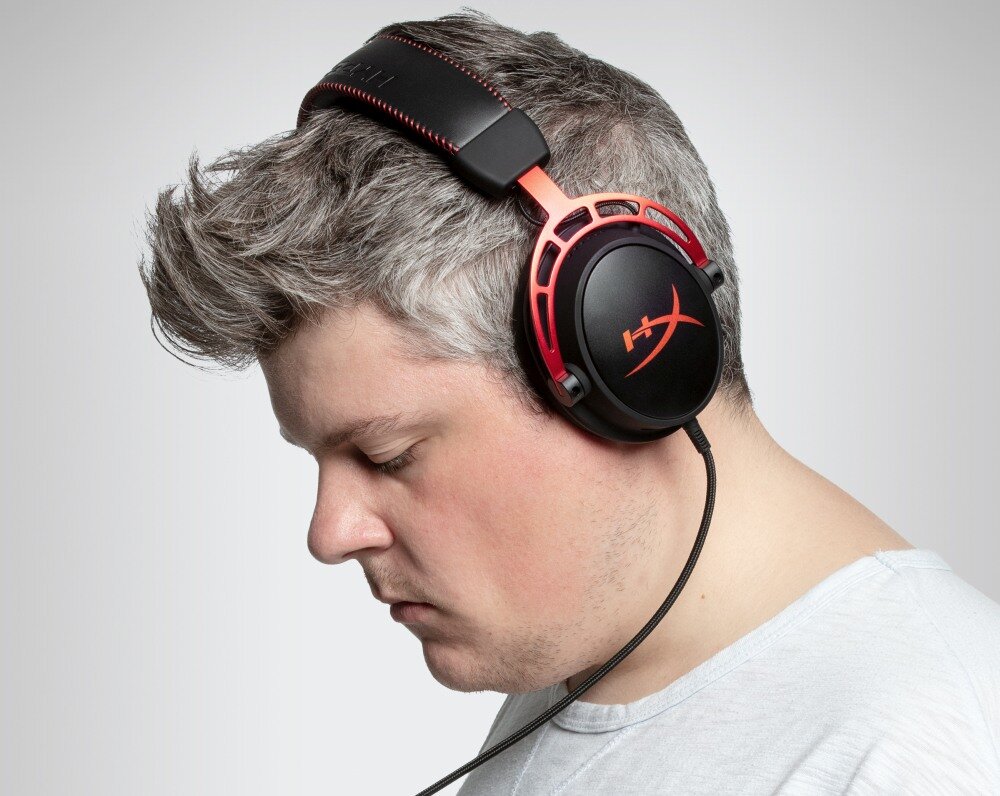 Słuchawki HYPERX Cloud dźwięk konstrukcja przewodowa bezprzewodowa mikrofon wygoda pilot jakość brzmienie